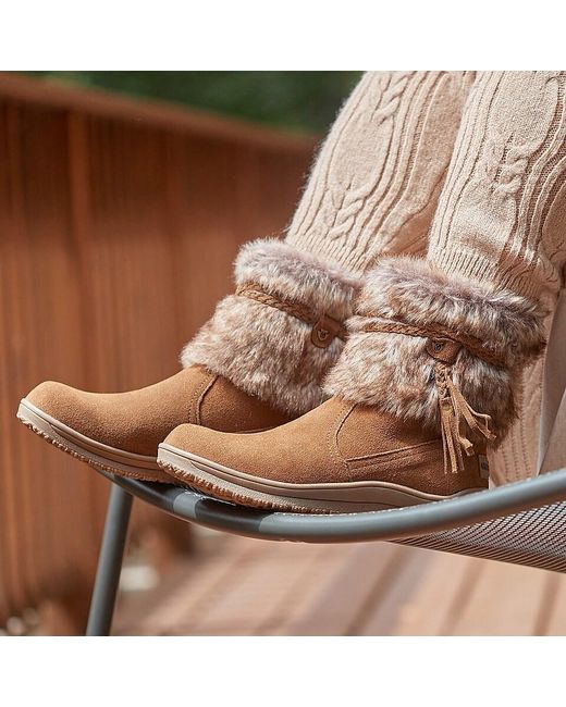 Minnetonka Everett Snow Boot in Brown | Lyst