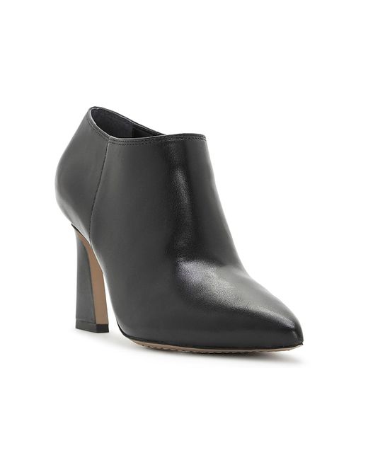 Vince Camuto Leather Temindal Bootie in Black Leather (Black) | Lyst