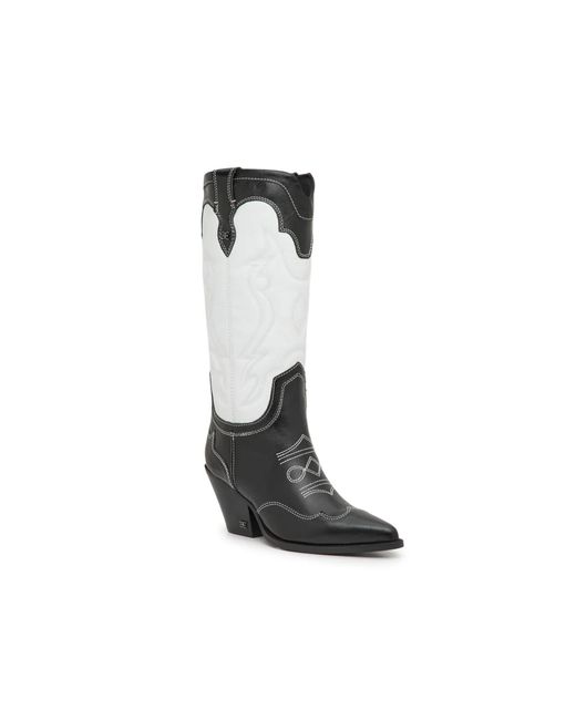 Sam Edelman Black James Cowboy Boot