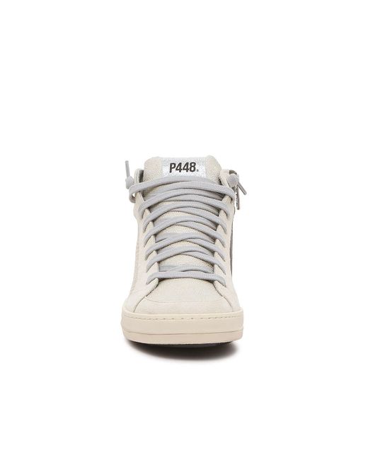 P448 White Kate Sneaker