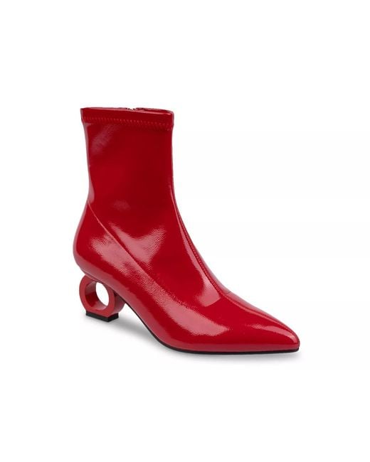 Ninety Union Red Greece Bootie