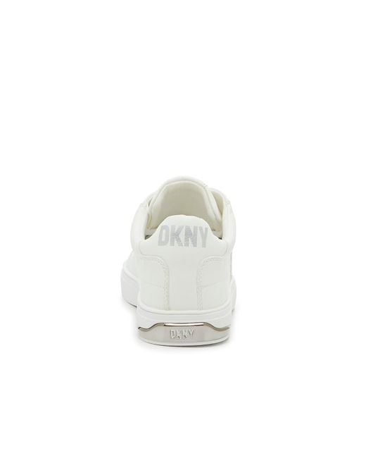 DKNY White Adira Sneaker