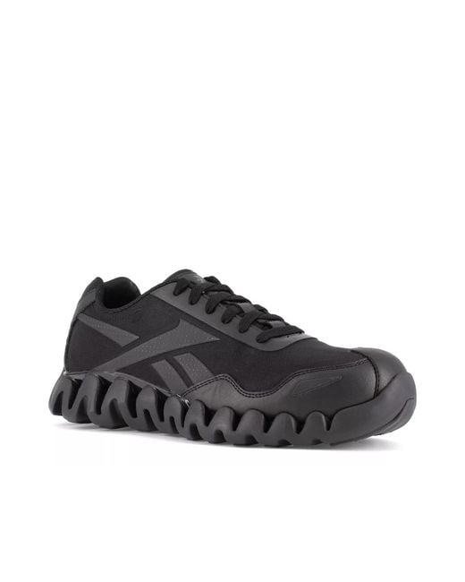 Reebok Black Zig Pulse Composite Toe Work Shoe for men