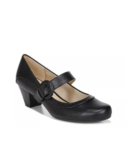LifeStride Black Rozz Pump