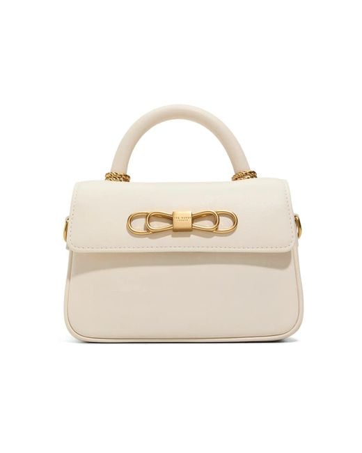 Ted Baker White Tassia Satchel