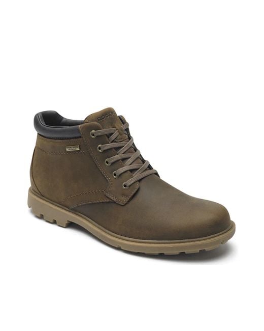 Rockport Men's Green Rugged Bucks Chukka Boot