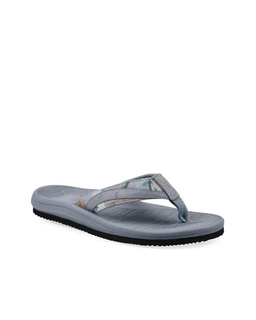 White Mountain Gray Bays Flip Flop