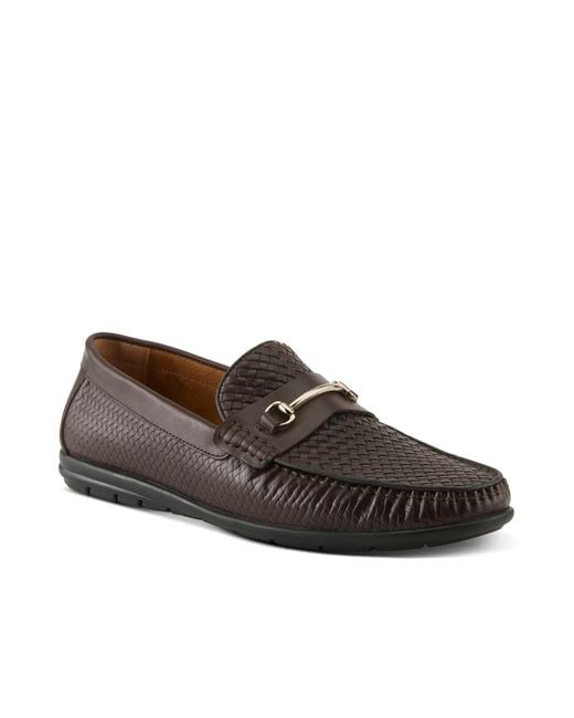 Spring Step Brown Deckard Loafer for men
