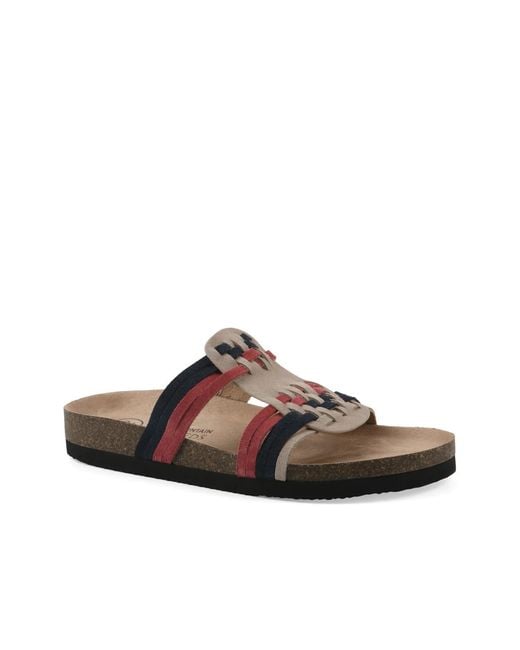 White Mountain Brown Halicore Sandal