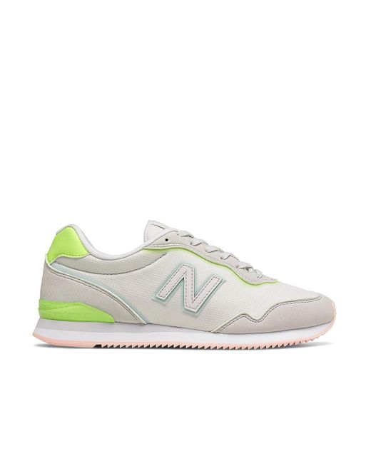 New Balance Synthetic Sola Sleek Sneaker in Grey/Green/Pink (Gray) | Lyst