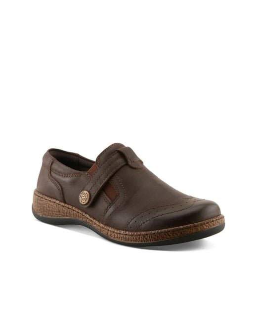 Spring Step Brown Smolqua Loafer