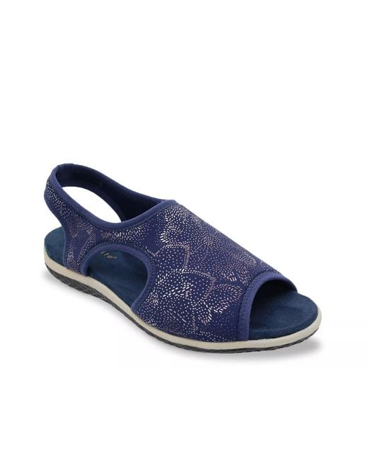 David Tate Blue Fizzy Sandal