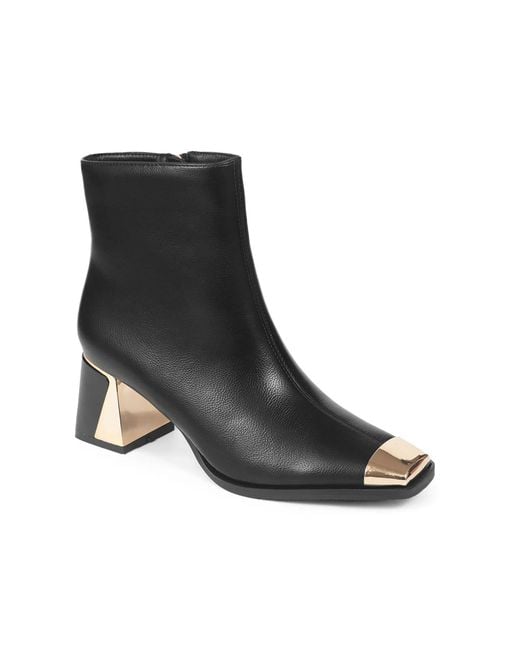 Ninety Union Black Terry Bootie