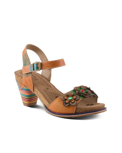 L'ARTISTE Black Bluesky Sandal