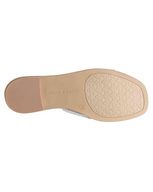 kelly and katie kirstie sandal silver