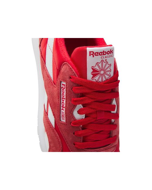 Reebok Red Classic Nylon Sneaker for men