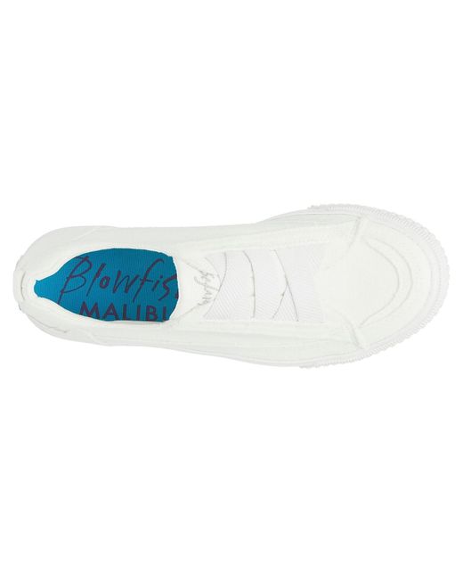 Blowfish White Aztek Slip-on Sneaker