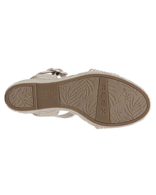 lifestride tango espadrille wedge sandal