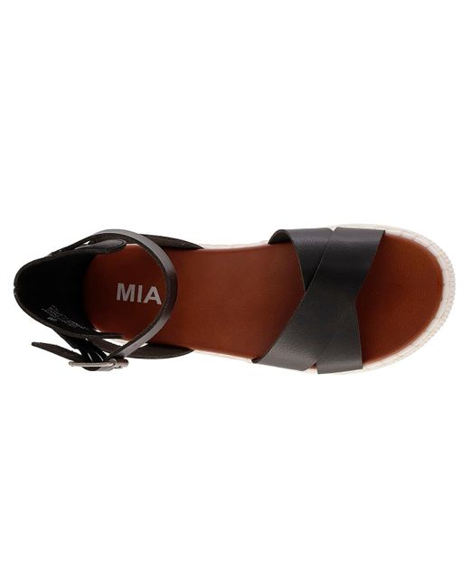 MIA Black Hana Platform Sandal