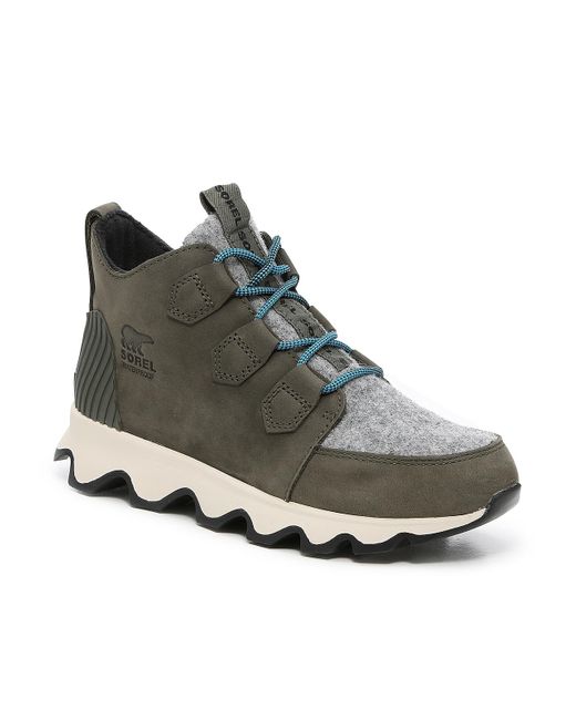 sorel caribou kinetic black