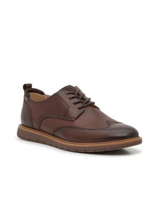 Mix No 6 Brown Finlee Wingtip Oxford for men