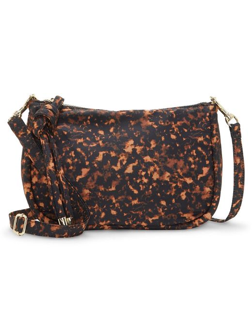 Vince Camuto Synthetic Basha Crossbody Bag in Brown/Black (Black) Lyst