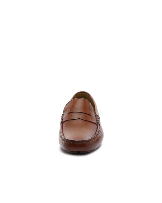 Vince Camuto Brown Esmail Driving Loafer for men
