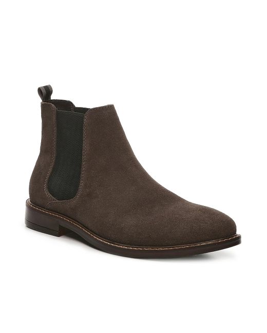 Crown Vintage Suede Glory 2 Chelsea Boot in Dark Brown (Brown) for Men