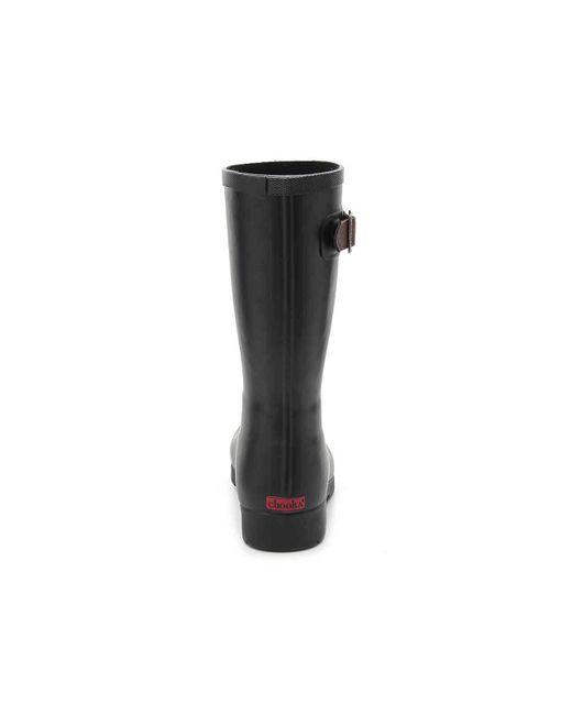chooka black rain boots