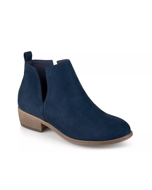 Journee Collection Blue Rimi Bootie