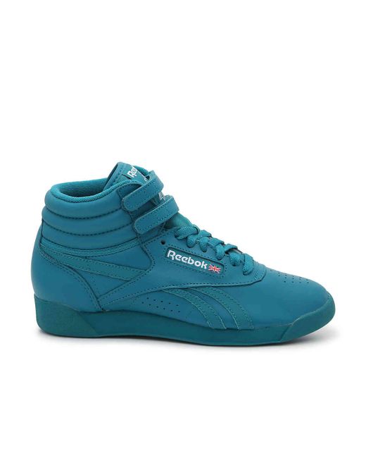 reebok freestyle hi teal