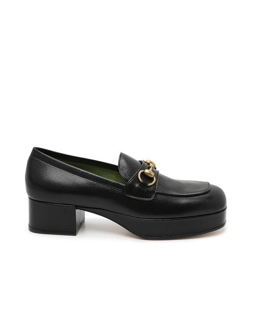 ladies platform loafers