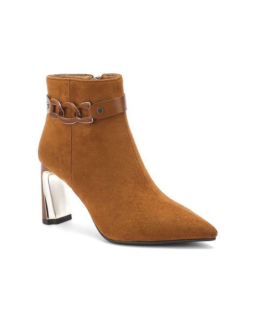 Ninety Union Brown Runway Bootie