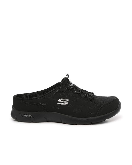 black glitter skechers