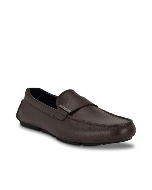 Calvin Klein Men's Black Moscow Loafer