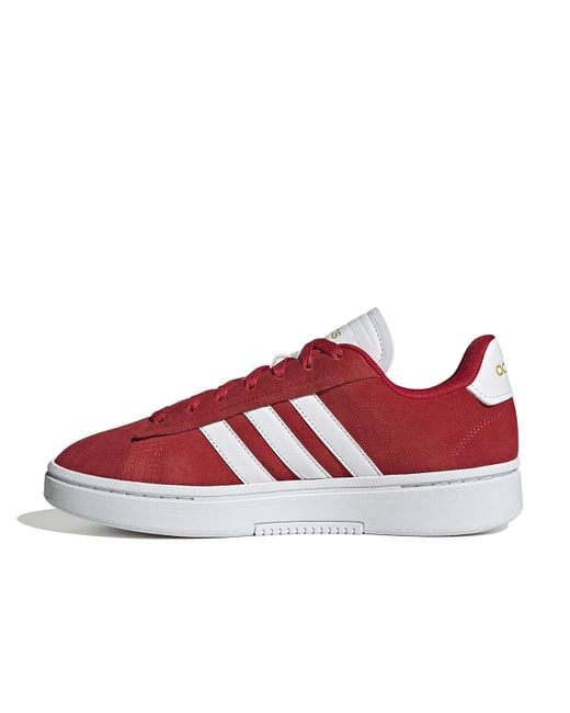 adidas Grand Court Alpha Sneaker in Red Lyst adidas Grand Court Alpha Sneaker in Red Lyst
