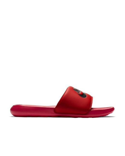 Nike Red Victori One Slide Sandal for men