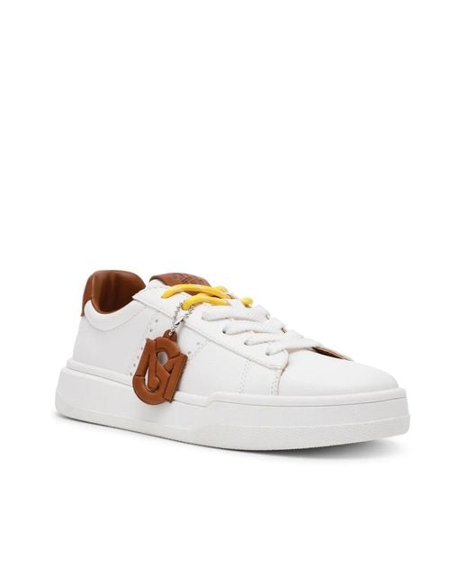 Steve Madden White Marvin Court Sneaker