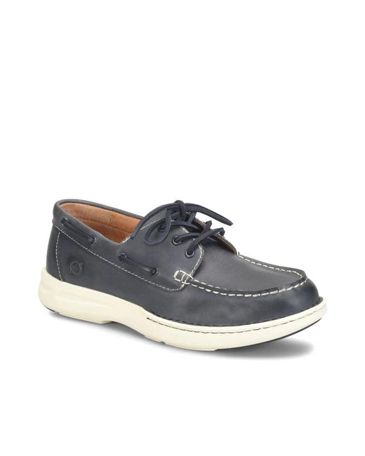Born Blue Mariner Boat Shoe for men