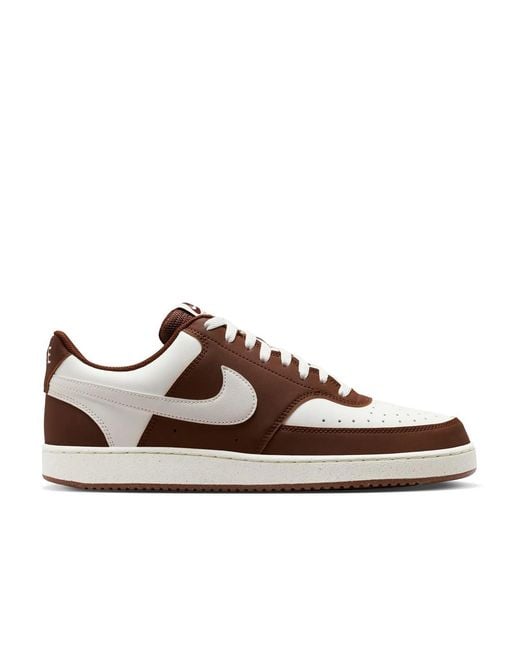 mens court vision low brown