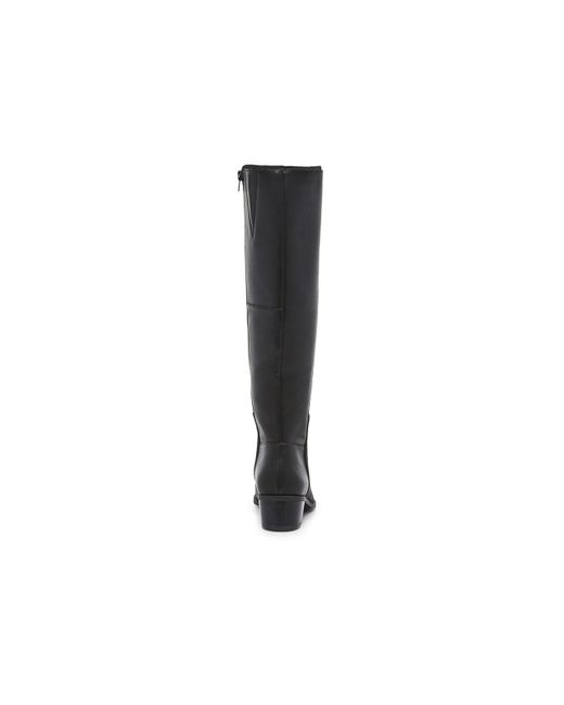 Rockport Black Evalyn Wide Calf Boot