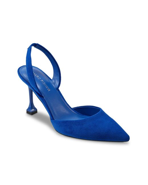 Marc Fisher Blue Hadya Pump
