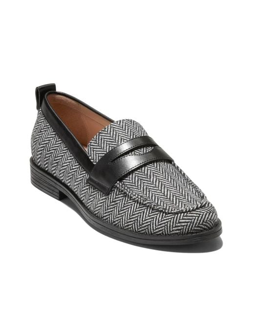 Cole Haan Black Stassi Penny Loafer