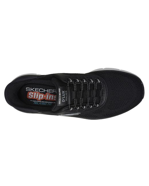 Skechers Blue Hands Free Slip-ins Relaxed Fit D'lux Walker 2.0 Rezinate Sneaker for men