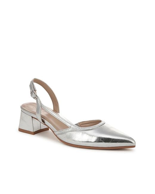 Naturalizer White Mila Pump