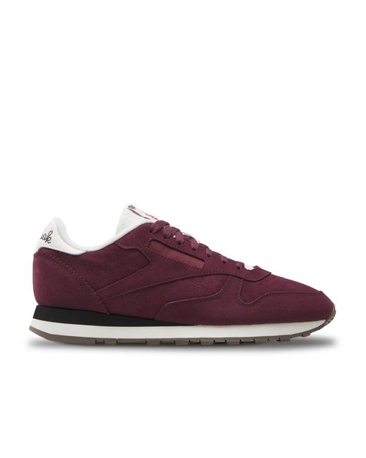 Reebok Women's Red Classic Leather Sneaker