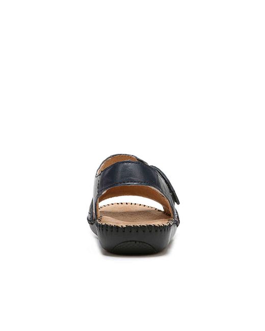 naturalizer navy blue sandals