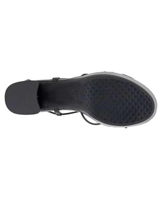 Aerosoles Black Caramia Platform Sandal