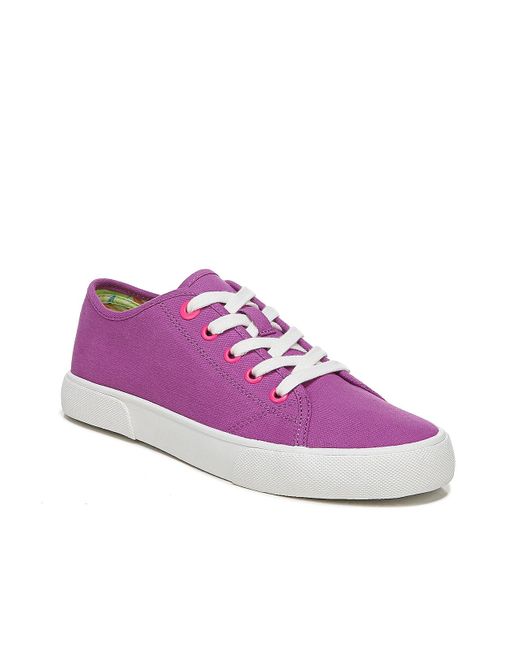 Vionic Canvas Oasis Sneaker in Purple | Lyst