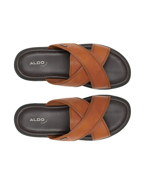 ALDO Brown Olino Sandal for men